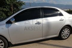 Toyota Corolla Krom Cam Çıtası 4 Parça 2007-2012 Arası