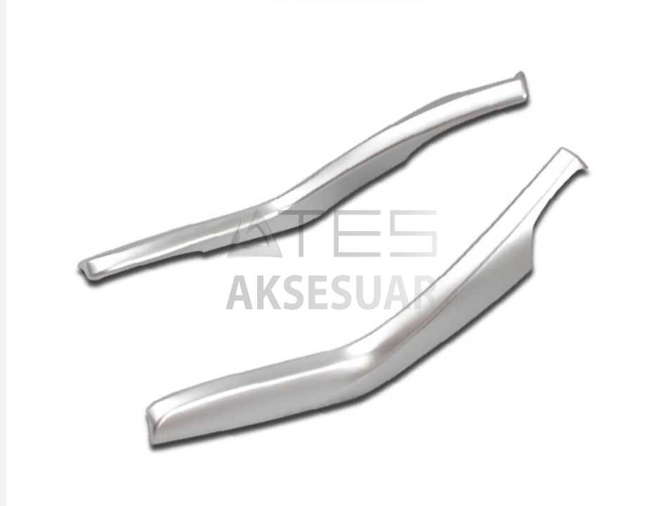 HONDA CIVIC FC5 2016-2020 VITES KONSOL ÇITA KAPLAMA- SILVER (2 PARÇA - SADECE DİREKLER)