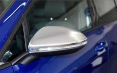 GOLF 7-7,5 İÇİN UYUMLU MAT GRI  'R'  AYNA KAPAGI