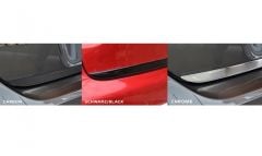 Seat LEON - 2013 > Bagaj Alt Çıtası Krom / Karbon / Siyah-BLACK