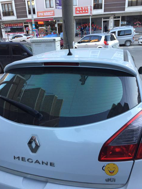 Renault Megane 3 Spoiler