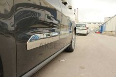 Bomag Ford Courier Krom Yan Kapı Çıtası 4 Parça 2014-2017 Arası