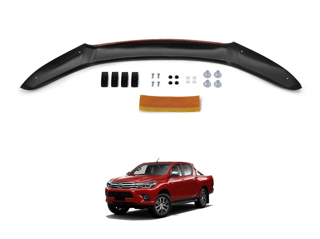 Toyota Hilux Ön Kaput Maskesi Koruma Rüzgarlığı Deflektör
