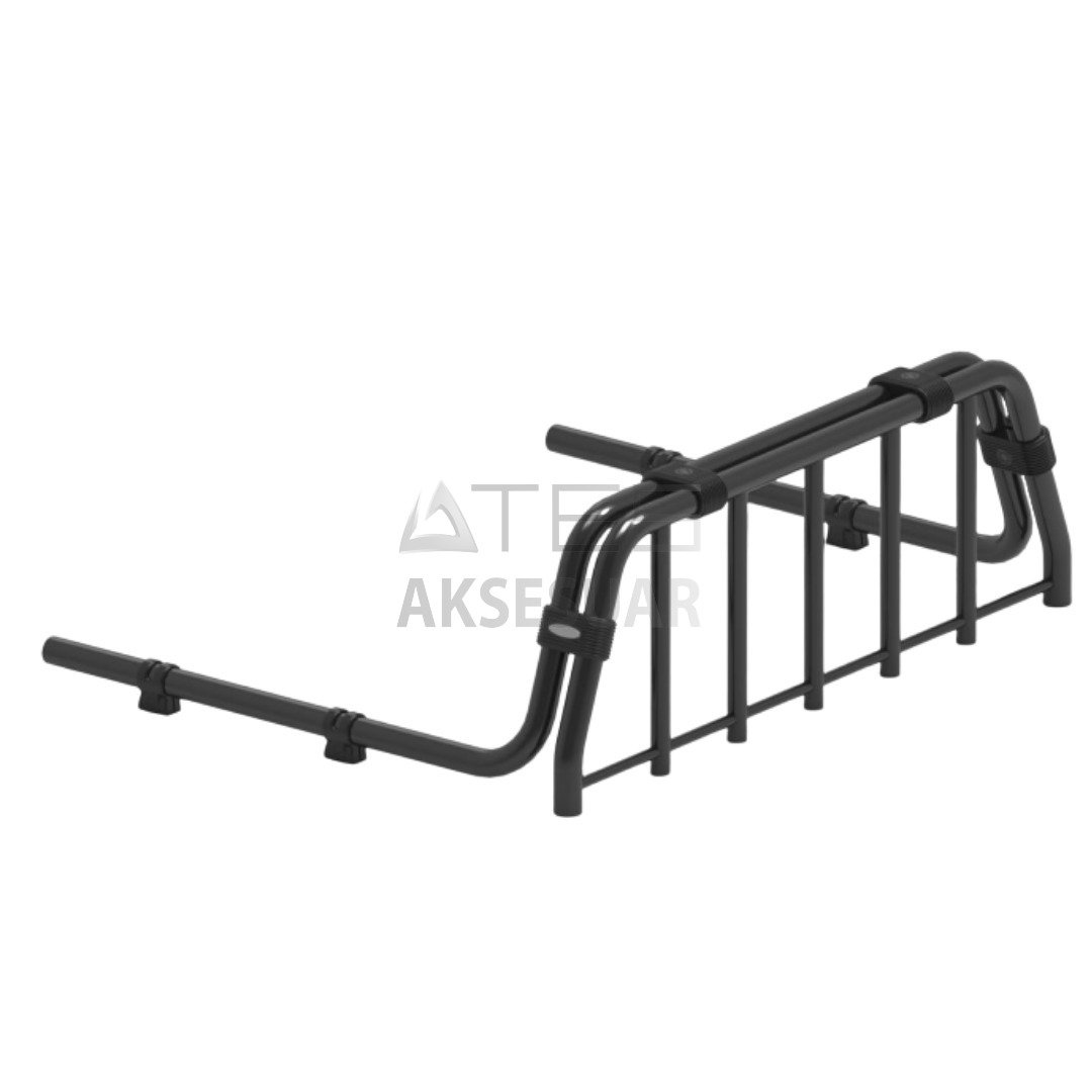 NISSAN SKYSTAR 2000-2014 VİLLAGE MASTER BLACK  PİCKUP BORU TİP ROLLBAR