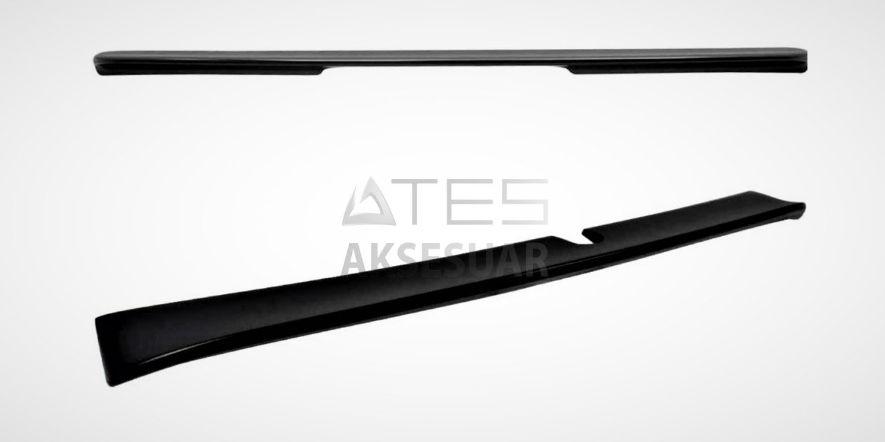 MERCEDES W211 (2000-2008) E SERISI CAM ÜSTÜ SPOILER - PIANO BLACK (PARLAK SIYAH)