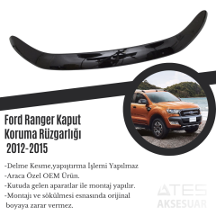 Ford Ranger Kaput Koruma Rüzgarlığı 2012-2015