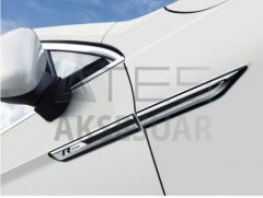VW Passat B8.5 ABS Krom Çamurluk Çıtası 4 Prç. R Line 2019+