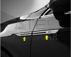 VW Passat B8.5 ABS Krom Çamurluk Çıtası 4 Prç. R Line 2019+