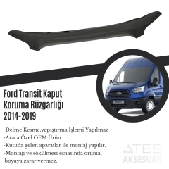 Ford Transit Kaput Koruma Rüzgarlığı 2014-2019