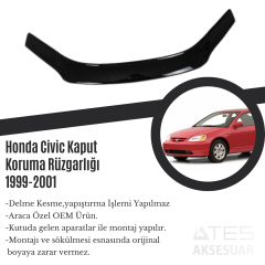 Honda Civic Kaput Koruma Rüzgarlığı 1999-2001