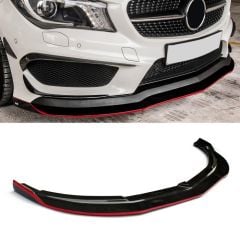 W117 CLA IÇIN UYUMLU CLA (2013-2019)  ÖN LIP   - PIANO BLACK (PARLAK SIYAH)