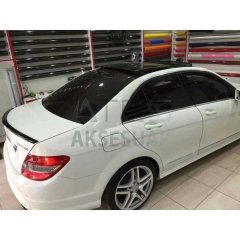 MERCEDES W204 2007-2013 BAGAJ SPOILER PIANO BLACK