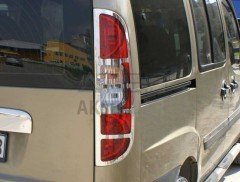 Fiat Doblo 1 Krom Stop Çerçevesi 2 Parça 2000-2006 Arası