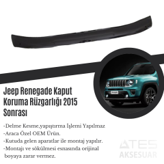 Jeep Generade Kaput Koruma Rüzgarlığı 2015 Sonrası