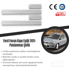 Frod Focus 2011 Kapı Eşiği Paslanmaz Çelik