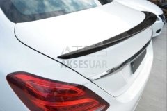 MERCEDES W205 C SERISI 2015-2018 AMG SPOILER PIANO BLACK