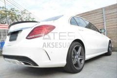 MERCEDES W205 C SERISI 2015-2018 AMG SPOILER PIANO BLACK
