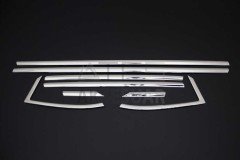 Opel Astra K Krom Alt Cam Çerçevesi 8 Parça 2015 ve Sonrası
