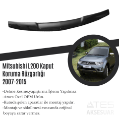 Mitsubishi L200 Kaput Koruma Rüzgarlığı 2007-2015