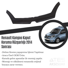 Renault Kangoo Kaput Koruma Rüzgarlığı 2014 Sonrası