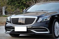 W222 S CLASS IÇIN MAYBACH GÖRÜNÜM PANJUR  KROM -2014+