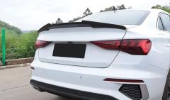 A3 SEDAN 2021+ IÇIN UYUMLU M4 SPOILER - PIANO BLACK (PARLAK SIYAH)