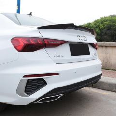 A3 SEDAN 2021+ IÇIN UYUMLU M4 SPOILER - PIANO BLACK (PARLAK SIYAH)