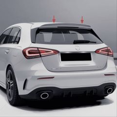 W177 A SERISI HB IÇIN UYUMLU  A35 SPOILER - PIANO BLACK (PARLAK SIYAH)