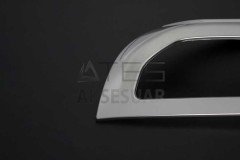 Fiat Doblo 2 Saten Krom Stop Çerçevesi 2 Parça Abs 2010-2014 Arası