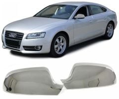 Audi A3 Ayna kapağı Paslanmaz Çelik Krom 2 Parça 2008-2012