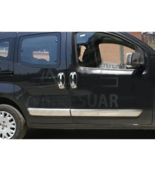 Fiat Fiorino Krom Sürgülü Kapı Çıtası 2 Prç 2008+