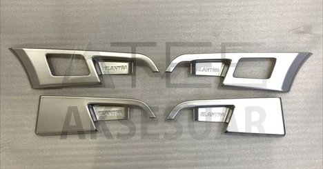 HYUNDAI ELANTRA 2016-2019 İÇ KAPI KOLU KAPLAMA - SILVER (ABS)