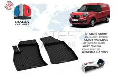 Opel Combo D 4D Paspas Siyah Ön 2 Parça 2010-2018 Arası