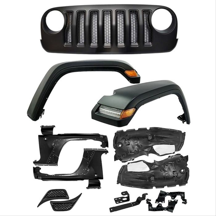 WRANGLER JK 2007-2017 IÇIN UYUMLU 2019+ JL MAKYAJLAMA (PANJUR+DODIK+CAMURLUK+DAVLUNBAZ+LED)