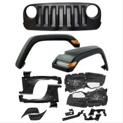 WRANGLER JK 2007-2017 IÇIN UYUMLU 2019+ JL MAKYAJLAMA (PANJUR+DODIK+CAMURLUK+DAVLUNBAZ+LED)