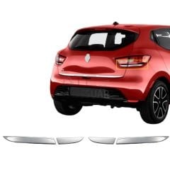 Renault Clio 4 HB Krom Stop Alt Çıtası 4 Prç 2012+
