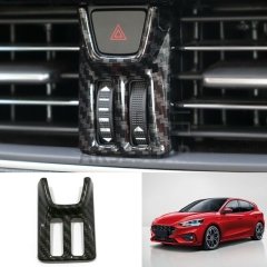 FORD FOCUS 2019+ IKAZ DÜGME KAPLAMA -KARBON(ABS)