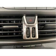 FORD FOCUS 2019+ IKAZ DÜGME KAPLAMA SILVER (ABS)