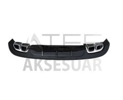 HYUNDAI ELANTRA 2016-2018 4 EGZOZ PİANO BLACK DIFÜZÖR