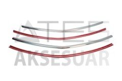 Opel Vivaro Krom Ön Panjur 4 Parça 2014-2018 Arası