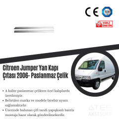 Citroen Jumper 2006 Yan Kapı Çıtası Paslanmaz Çelik