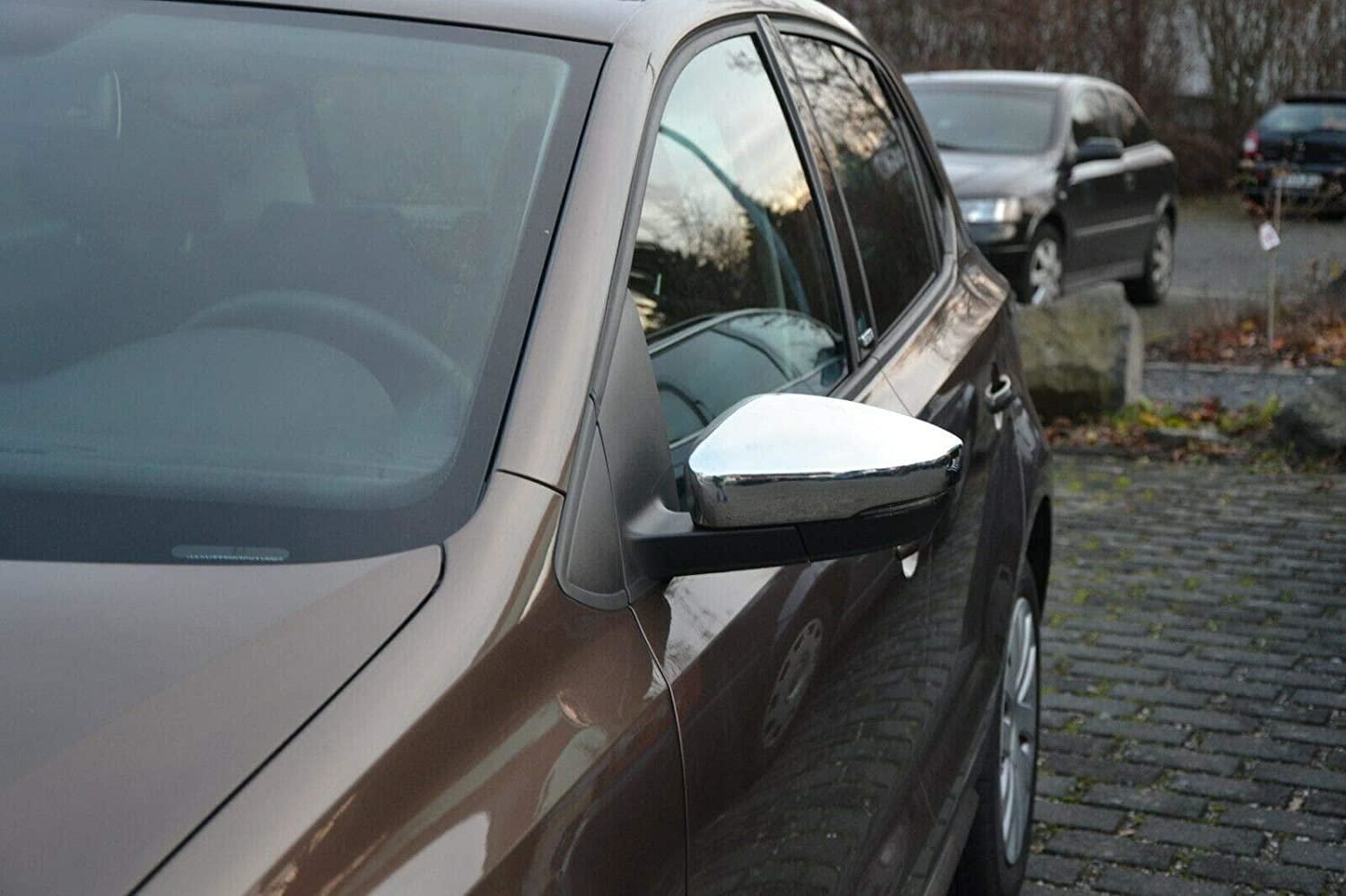 Volkswagen Polo Ayna Kapağı 2 Parça Paslanmaz Çelik 2009>