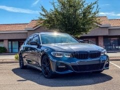 BMW 3 SERISI G20 2019+ BOBREK TEK CIZGI PANJUR - PIANO BLACK