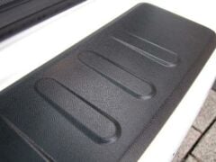 Volkswagen Polo Arka Tampon Koruması ABS Siyah 04.2014-2017