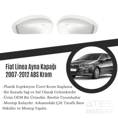 Fiat Linea 2007-2012 Ayna Kapağı ABS Krom