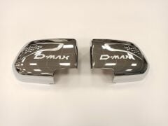 D-MAX IÇIN UYUMLU 2012-2017 AYNA KAPAGI NIKELAJ LOGOLU