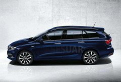 Fiat Egea SW Krom Cam Çıtası 6 Parça 2016 ve Sonrası