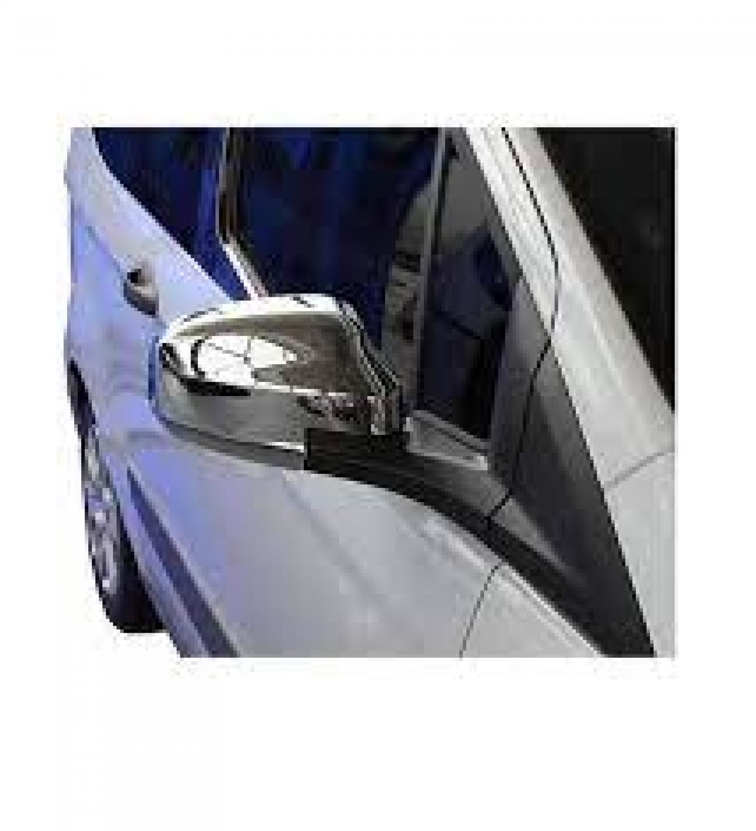 Ford Courier Ayna Kapağı 2 Parça Paslanmaz Çelik Krom 2014-