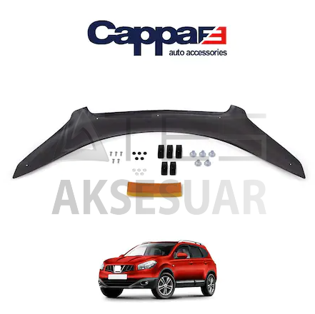 Nissan Qashqai Ön Kaput Koruyucu Rüzgarlık 4mm 2010-2013