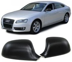 Audi A4 Ayna kapağı Karbon 2 Parça 2008>